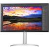 LG 32UP55NP-W Monitor PC 80 cm (31.5") 3840 x 2160 Pixel 4K Ultra HD Bianco