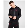 Nike Giacca Tech Fleece Liverpool FC, Black/Black/Gym Red