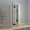CTF - ERCOLE ARMADIO PORTASCOPE 2 ANTE 72 X 36 X 186 BIANCO/OLMO 751810