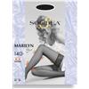 Solidea Marilyn 140 sheer calza autoreggente nero 4xl