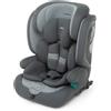 Foppapedretti Seggiolino Auto Tender I-Size da 76 e 150 cm di altezza, Test di impatto laterale Safe Body Protection, Doppia Omologazione (con e senza Isofix), Protezione Comfort Kid Pad, Silver