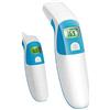 LUNASEA Termometro per orecchie, termometro per fronte, con funzione di memoria, ideale per neonati, bambini, adulti