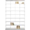 KRIPTONITE libreria da parete KROSSING MIDI 160 x H 203 cm con base per appoggio a terra - 0849BO
