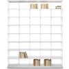 KRIPTONITE libreria da parete KROSSING MIDI 200 x H 203 cm con base per appoggio a terra - 0859BO