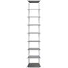 KRIPTONITE libreria da parete KROSSING MIDI 40 x H 203 cm con base per appoggio a terra - 0819BA
