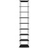 KRIPTONITE libreria da parete KROSSING MIDI 40 x H 203 cm con base per appoggio a terra - 0819BZ