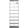 KRIPTONITE libreria da parete KROSSING MIDI 80 x H 203 cm con base per appoggio a terra - 0829BA