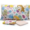 LOVETESSILE Completo Letto Disney Princess Una Piazza, Singolo in Cotone per Bambini: Regalale un Sonno da Principessa!