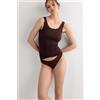 Intimissimi Brasiliana In Cotone Senza Cuciture Marrone