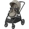 Maxi-Cosi Zelia 3 Luxe - Passeggino 2 in 1, da 0 a 4 anni, fino a 22 kg, reclinabile, reversibile, pieghevole con una sola mano, cestino per la spesa XXL, colore: Tartufo