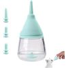 lasuroa Biberon Allattamento Gattini, con 3 Tettarelle Silicone Sostituibili Bottiglie Allattamento Cuccioli Anti-Soffocamento Riutilizzabile Biberon Gattini Alimentatori per Animali Appena Nati