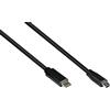 Good Connections Cavo di collegamento USB 2.0 - maschio USB C a connettore Mini B (5 pin) - schermatura in rame - 0,3 m/30 cm - nero
