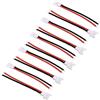 VUNIVERSUM 5 paia (10 pezzi) 2 pin 2.0 maschio femmina Molex maschio con cavo in silicone flessibile da 15 cm 22 AWG batteria Lipo RC modellismo