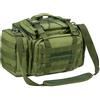 Dr.Fish Borsa da pesca di grande capacità, multi-tasche, borsa a tracolla in vita, resistente all'acqua, per attività all'aperto, escursionismo, caccia, campeggio, viaggi, Verde militare (borsa