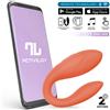 InToYou App Series Couple Toy with App Premium Silicone Salmon