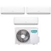 Hisense Climatizzatore Condizionatore Hisense Trial Split Inverter serie HI-COMFORT 7+9+12 con 3AMW72U4RJC R-32 Wi-Fi Integrato 7000+9000+12000