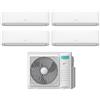 Hisense Climatizzatore Condizionatore Hisense Quadri Split Inverter serie HI-COMFORT 12+12+12+12 con 5AMW105U4RQC R-32 Wi-Fi Integrato 12000+12000+12000+12000