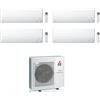 Mitsubishi CONDIZIONATORE MITSUBISHI QUADRI SPLIT MSZ-BT 7000+7000+9000+12000 BTU WIFI INVERTER MXZ-4F72VF A++