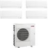 Mitsubishi Climatizzatore Mitsubishi AY quadri split 9000+9000+9000+12000 btu con inverter in R32 WI-FI incluso in A++ MXZ-4F72VF4