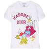 Christian Dior Pre-Owned - T-shirt J'Adore Dior con stampa grafica 2002 - Donna - cotone - 38 - Bianco