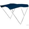 osculati 1 TENDALINO PIEGHEVOLE 3 ARCHI Ø mm 22 cm 200/210 blu navy + KIT MONTAGGIO