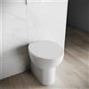 Parama Vaso WC filomuro in ceramica bianco lucido con sedile soft-close | Doha
