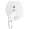 Grohe Eurostyle miscelatore monocomando per vasca o doccia a 2 vie, moon white - 24049LS3