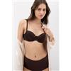 Intimissimi Reggiseno A Balconcino Sofia In Microfibra Ultralight Marrone