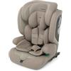 Foppapedretti Seggiolino Auto Tender I-Size da 76 e 150 cm di altezza, Test di impatto laterale Safe Body Protection, Doppia Omologazione (con e senza Isofix), Protezione Comfort Kid Pad, Sand