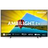 Philips Smart TV 43 Pollici 4K Ultra HD Display LED Titan OS Nero 43PUS8079/12