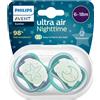 PHILIPS SpA Philips Avent Ultra Air Night Time 6-18 mesi, 2 pezzi