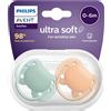 PHILIPS SpA Philips Avent Ultra Soft 0-6 mesi Neutro, 2 pezzi
