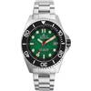 Philip Watch Orologio Lorenz Aquitania 1000m 030231GG Watch Automatico Verde Acciaio Gomma