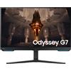 Samsung Odyssey LS32BG700EU Monitor PC 81,3 cm [32] 3840 x 2160 Pixel 4K Ultra HD LED Nero (Samsung G7 32'' 81.3 pixels Black) [LS32BG700EUXXU]