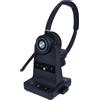 JPL Cuffia con microfono JPL JPL-Explore-USB-B Auricolare Wireless A Padiglione Ufficio Mini-USB Base di ricarica Nero (JPL EXPLORE STEREO DECT & USB) [575-385-010]