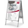 Nobo Cornici a Scatto A Cavalletto (Nobo 1902205 700 x 1000mm A-Board Clip Frame Poster Display) [1902205]