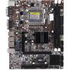 VBESTLIFE Scheda Madre Desktop G41, Scheda Madre per Computer Desktop LGA 775 DDR3 a Doppio Canale, Porta IDE di Supporto, con Funzione Grafica Integrata, Scheda Audio e Scheda di Rete