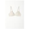 Tezenis Reggiseno Push-up Imbottito In Microfibra Riciclata Venice Donna Avorio