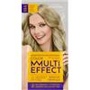 JOANNA Shampoo colorante Multi Effect, shampoo colorante per capelli in sacchetto, durata da 4 a 8 lavaggi, tinta per capelli senza ammoniaca e ossidante, biondo argento