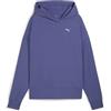 PUMA CLOUDSPUN Hoodie, Felpe con Cappuccio Donna, Blue Crystal, XS