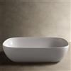 Ceramica Globo T-Edge lavabo da appoggio 60x38 bianco lucido codice prod: B6R60BI