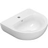 Ceramica Globo Grace lavabo sospeso/colonna 50x45 bianco lucido monoforo codice prod: GRN50BI