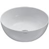CERAMICA GLOBO T-edge lavabo appoggio 37x16 bco bianco lucido codice prod: B6T37BI