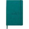 RHODIA 194129C - Agenda settimanale Webplanner 2023 pavone, formato A5, 14,8 x 21 cm, griglia per agenda verticale, 160 pagine 90 g/m, copertina rigida, collezione rodio