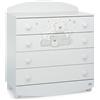 Foppapedretti Cassettiera Foppapedretti Dolcestella Bianco