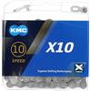 KMC Catena Unisex, X10, Grigio, 1/5,1 cm x 11/325,1 cm