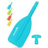 Abahub Pagaia Telescopica 53-106cm Pagaia Emergenza Pagaia Singola con Impugnatura T Timone Leggero Mini Pagaia Ausiliaria Asta Telescopica in Alluminio per Kayak da Canoa Gonfiabile, Verde