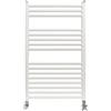 Fondital Termoarredo Fondital COOL Scaldasalviette Alluminio Bianco 860x400