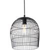 LUSSIOL Janeiro Sospensione 40 W, Nero, ø24,5 x H27 cm