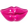 DRW Figura Vaso di Labbra in Resina in Rosa 30x30x58 cm
